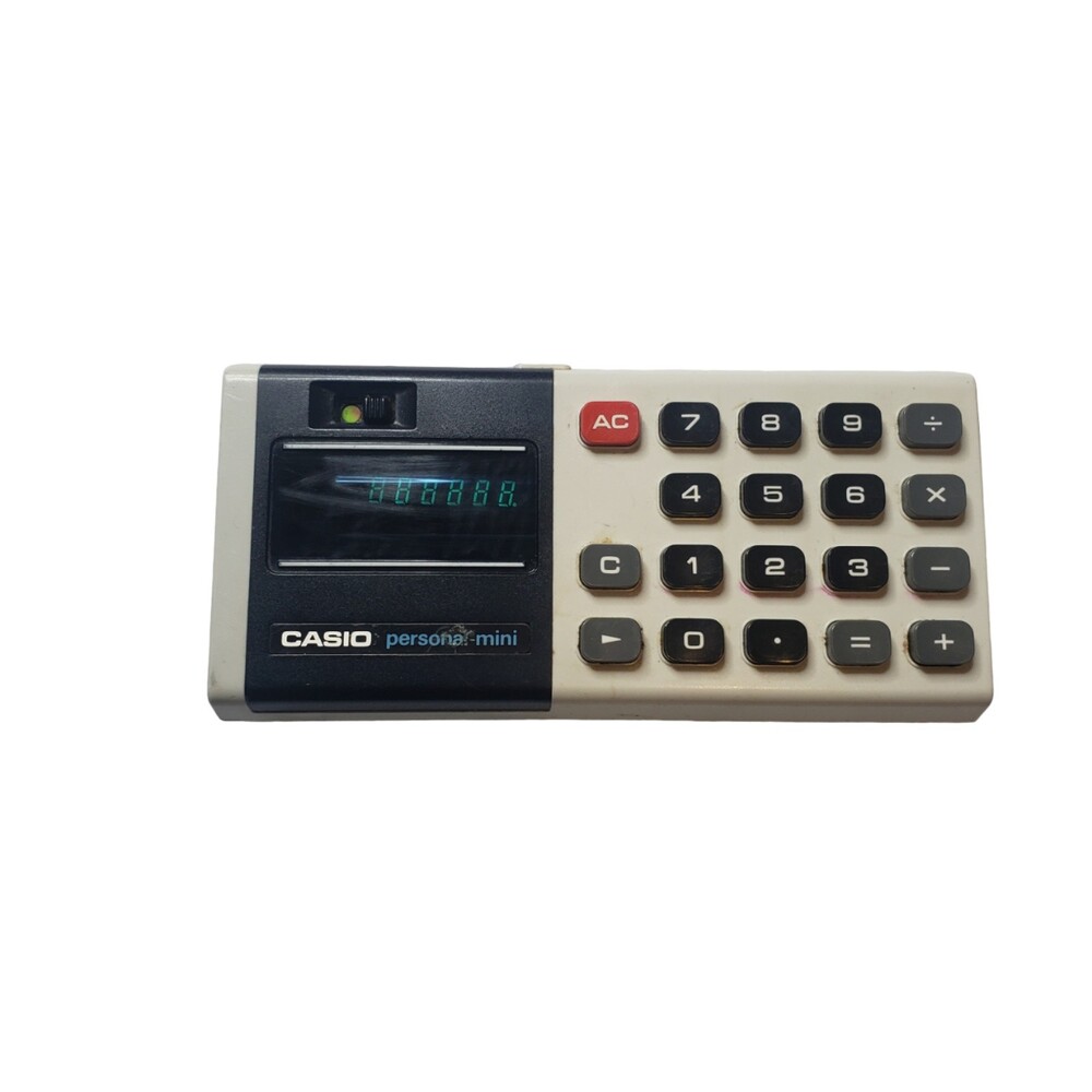 Vintage Casio Personal Mini Calculator - Picture 6 of 6